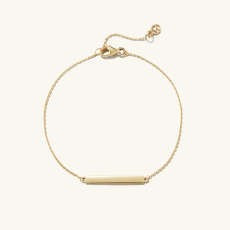 Engravable Bar Bracelet - $190 | Mejuri (Global)