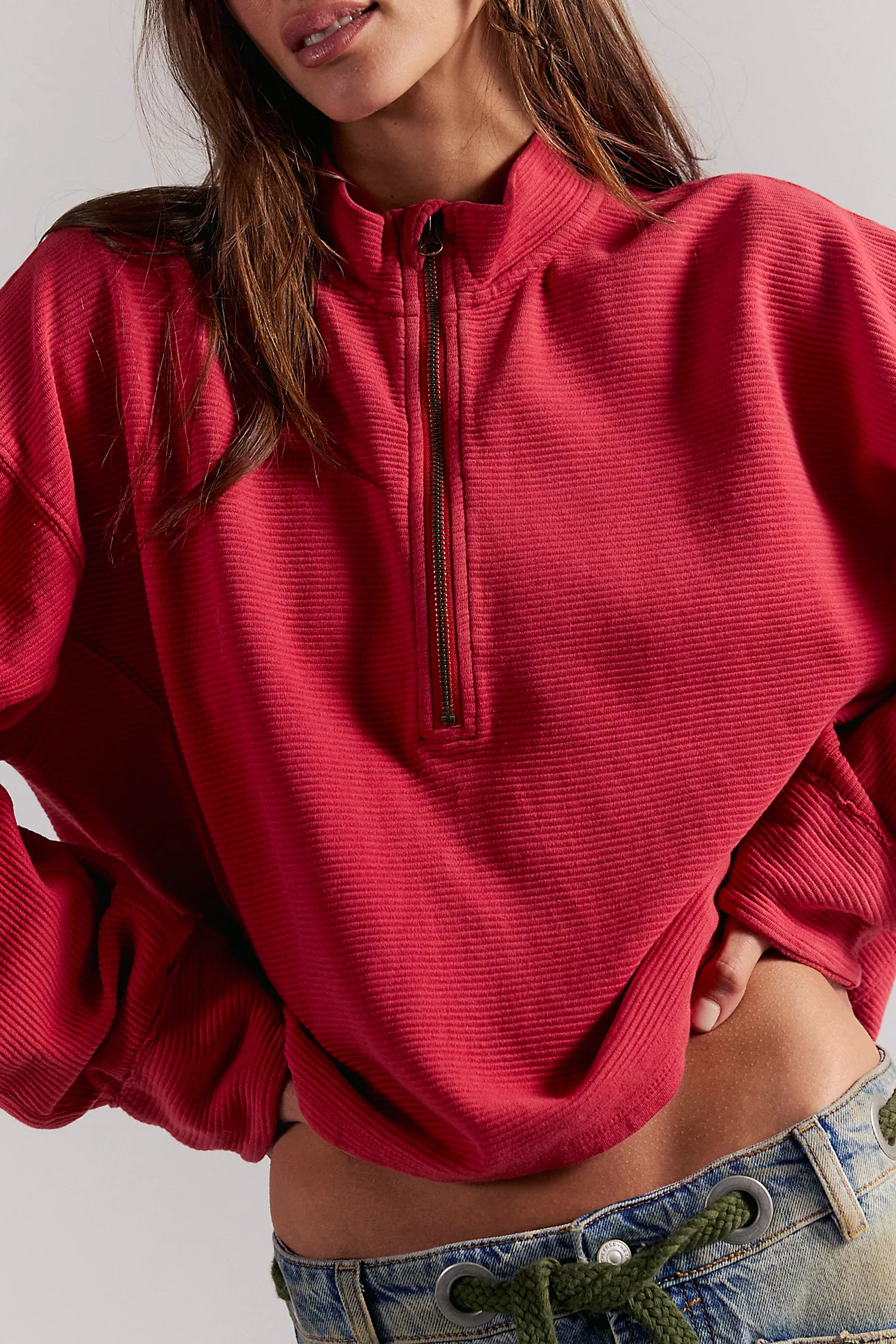 We The Free Celeste Quarter Zip | Free People (Global - UK&FR Excluded)