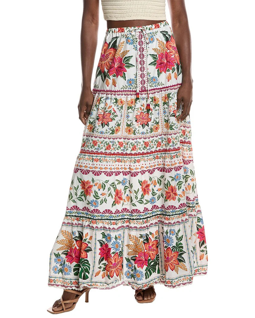 FARM Rio Bloom Garden Skirt | Shop Simon