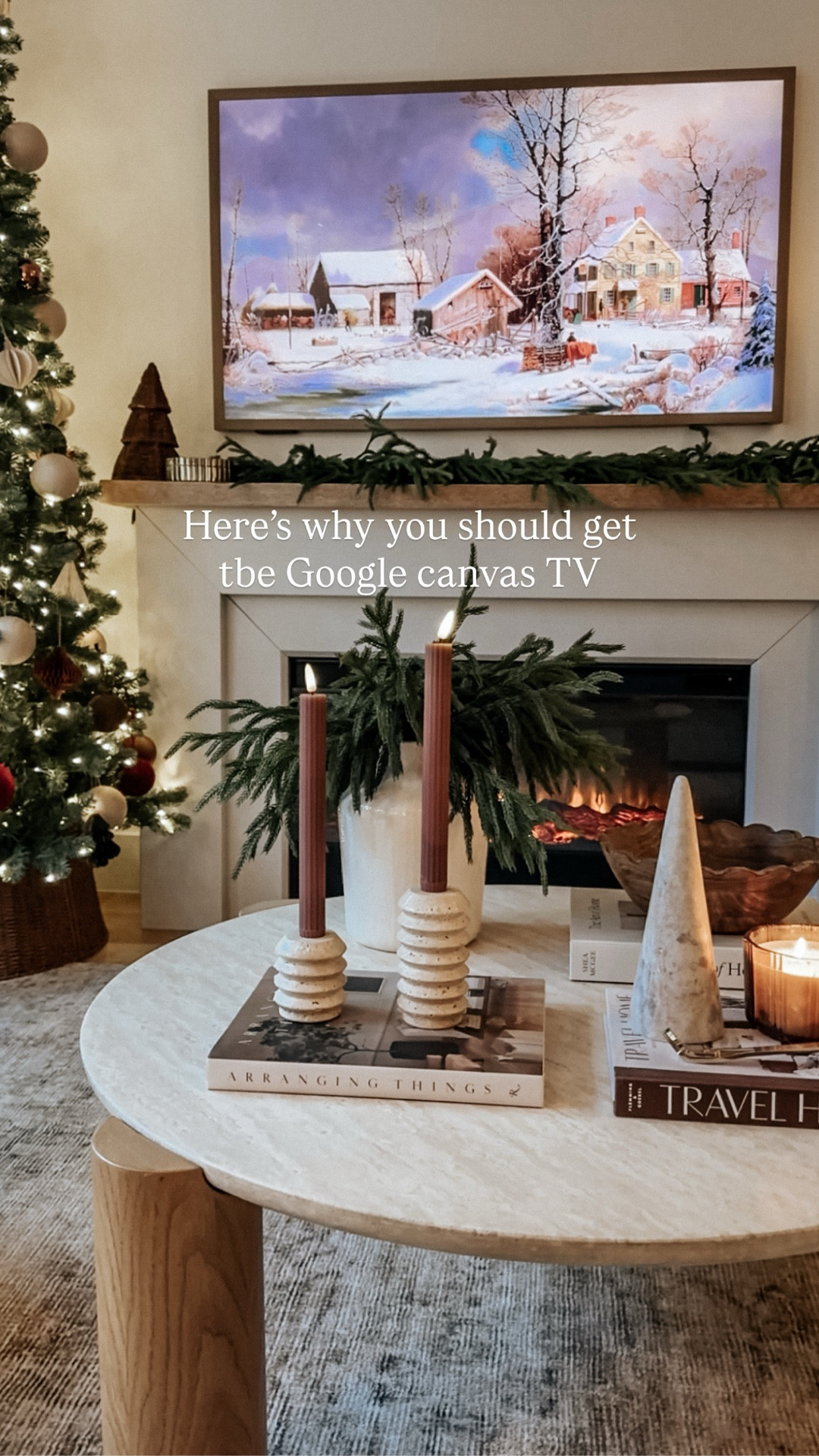 The TV swap that elevates your space. Grab it while it’s on sale! 

I thought about this purchase for so long and am so happy I got it. It makes my living room feel SO much more put together and if you’re between this and the Samsung frame - I think the quality is amazing and not having to pay for the art monthly is so nice. Plus. It’s less expensive :)

Neutral home. television. Cyber Monday. Sales. Home decor. Cozy home. Living room decor  

#LTKCyberWeek #LTKHome #LTKSaleAlert