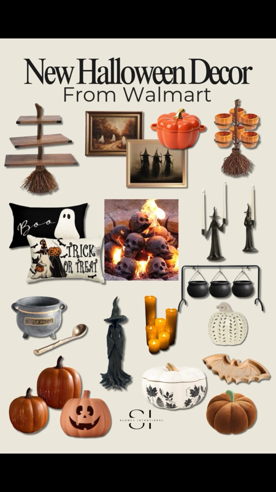 Spooky season just got an upgrade! 🎃🖤 I pulled together my favorite new Halloween decor finds from Walmart and they’re SO good. From cozy pumpkin pillows to witchy candlesticks, cauldrons, and even fire pit skulls (yes, skulls 🔥)—these picks make decorating fun without blowing the budget. Perfect for creating that festive, cozy, a-little-bit-spooky vibe at home.

#LTKSeasonal #LTKHome
