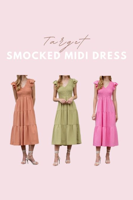 Target smocked midi dress





Target style. Affordable fashion. Budget style. Midi dress. Dresses summer style  

#LTKFindsUnder100 #LTKSeasonal #LTKStyleTip