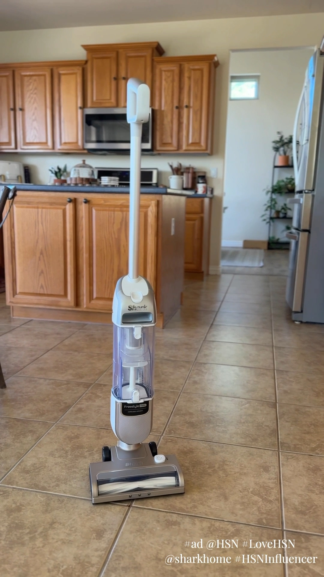 Sometimes you don’t realize how much you dislike heavy vacuum handles until you use this one 😅 #ad

The weight on this Shark Freestyle Max from @HSN sits at the base instead of the handle, so it feels really lightweight & easy to push… especially for quick everyday cleanups.

It’s cordless, has a simple plug-in charger, and the debris bin is a great size too (not constantly emptying 🙌🏼). And it’s Shark… so the suction is just really good.

It’s currently on deal at HSN if you’ve been wanting an easy grab-and-go vacuum. @sharkhome #HSNInfluencer #LoveHSN 

#LTKHome #LTKmomlife #LTKSaleAlert