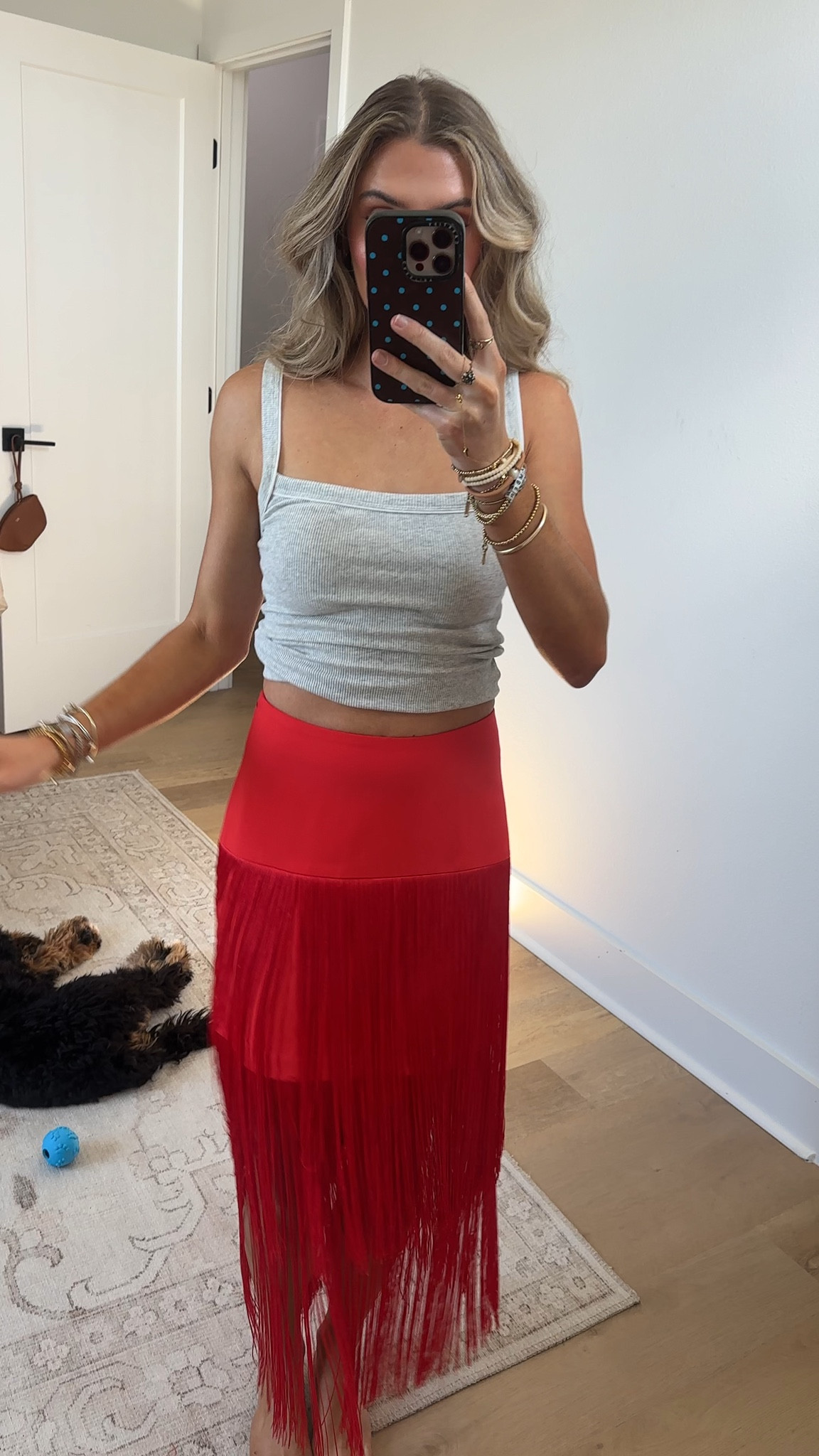 Walmart size 0. Need a quick way to wake up your wardrobe? All eyes are on this statement skirt: The Fringe Mini Skirt from Devil Wears Prada Scoop Collection is feminine, expressive, and full of personality. A structured pencil silhouette balances the playful movement of its double-layer fringe, complete with a side-seam zipper to help keep the fit smooth. This is the type of skirt that people notice—pair it with our Lace Up Cotton Shirt for a look that makes an entrance. Only at Walmart

#LTKWorkwear #LTKootd #LTKSeasonal