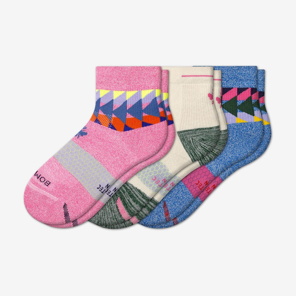 Women's Running Quarter Sock 3-Pack | Bombas