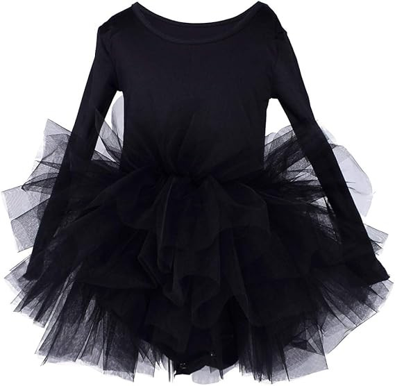 Tutu.kk Girls' Camisole Dance Tutu Leotard with Fluffy 4-Layers Ballet Dress for Ballerina (12 Mo... | Amazon (US)