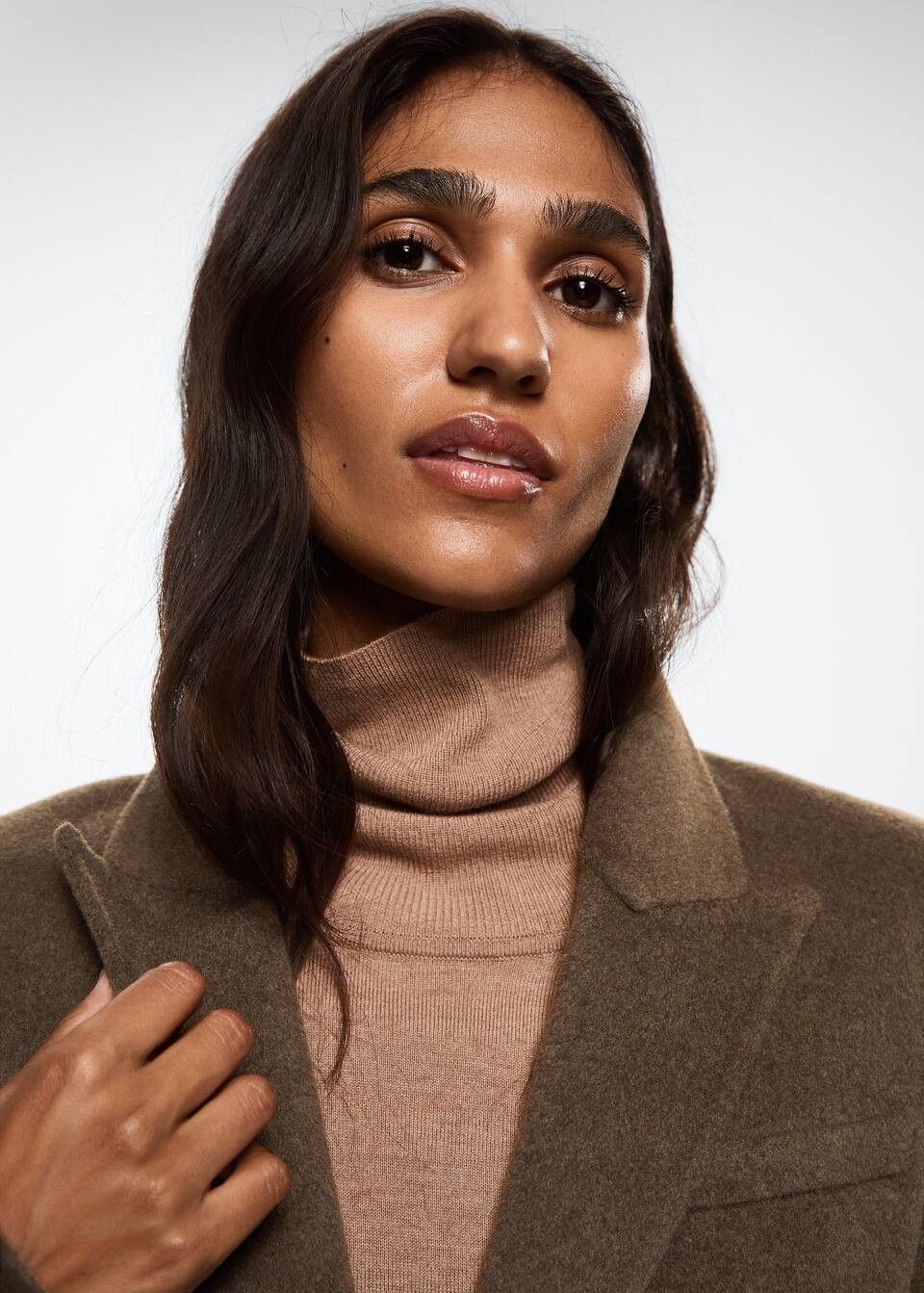 Fitted handmade wool  -  Women | Mango USA | MANGO (US)