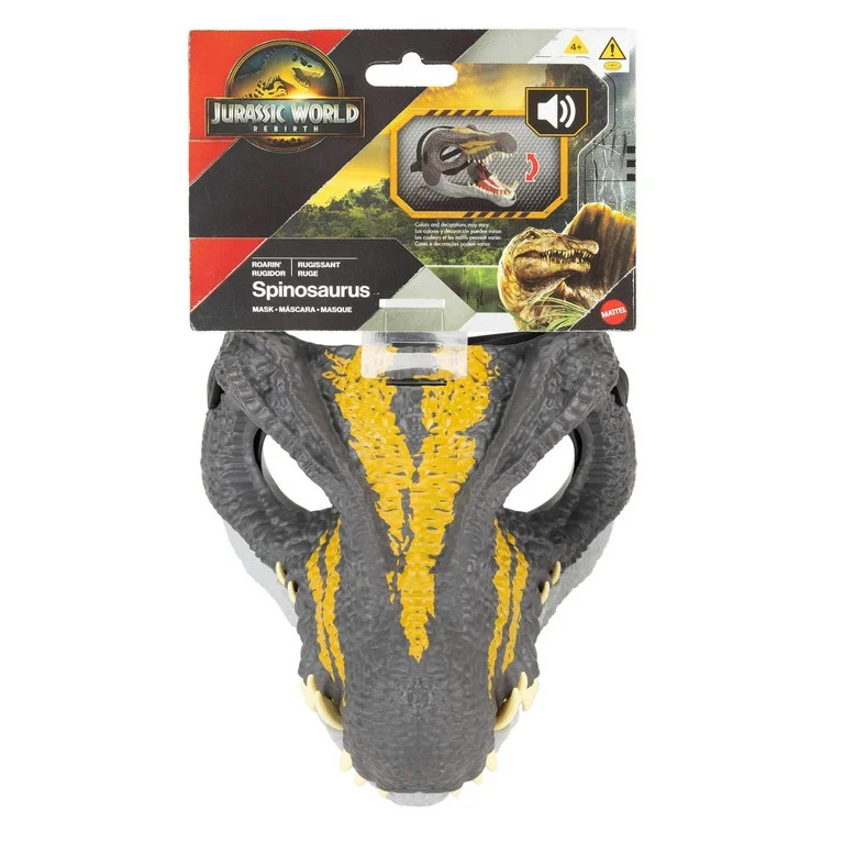 Jurassic World Rebirth Spinosaurus Dinosaur Mask, Role-Play Head Wear, Movie-Inspired Costume Gea... | Walmart (US)
