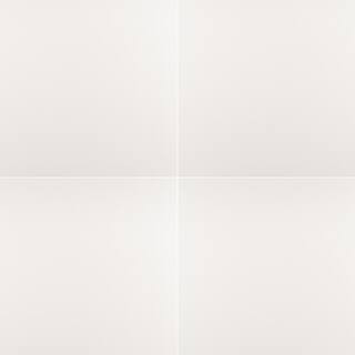 MSI Domino White Glazed 24 in. x 24 in. Matte Porcelain Floor and Wall Tile (558.72 sq. ft./Pallet), | The Home Depot