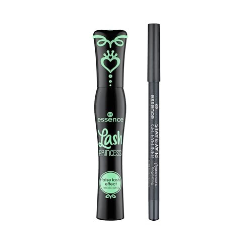essence | Lash Princess False Lash Effect Mascara & Stay & Play Gel Eyeliners 08 Stardust Love Bundle | Vegan & Cruelty Free | Amazon (US)