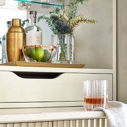 Lewis Bar Cabinet, Bone (36") | Williams-Sonoma