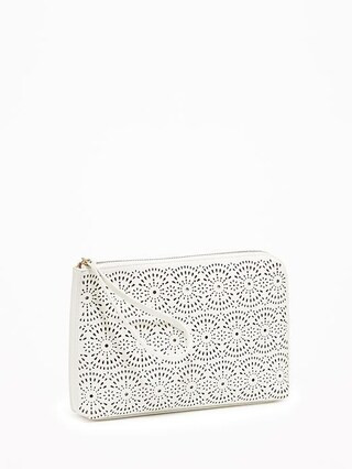 Laser-Cut Clutch for Women | Old Navy US