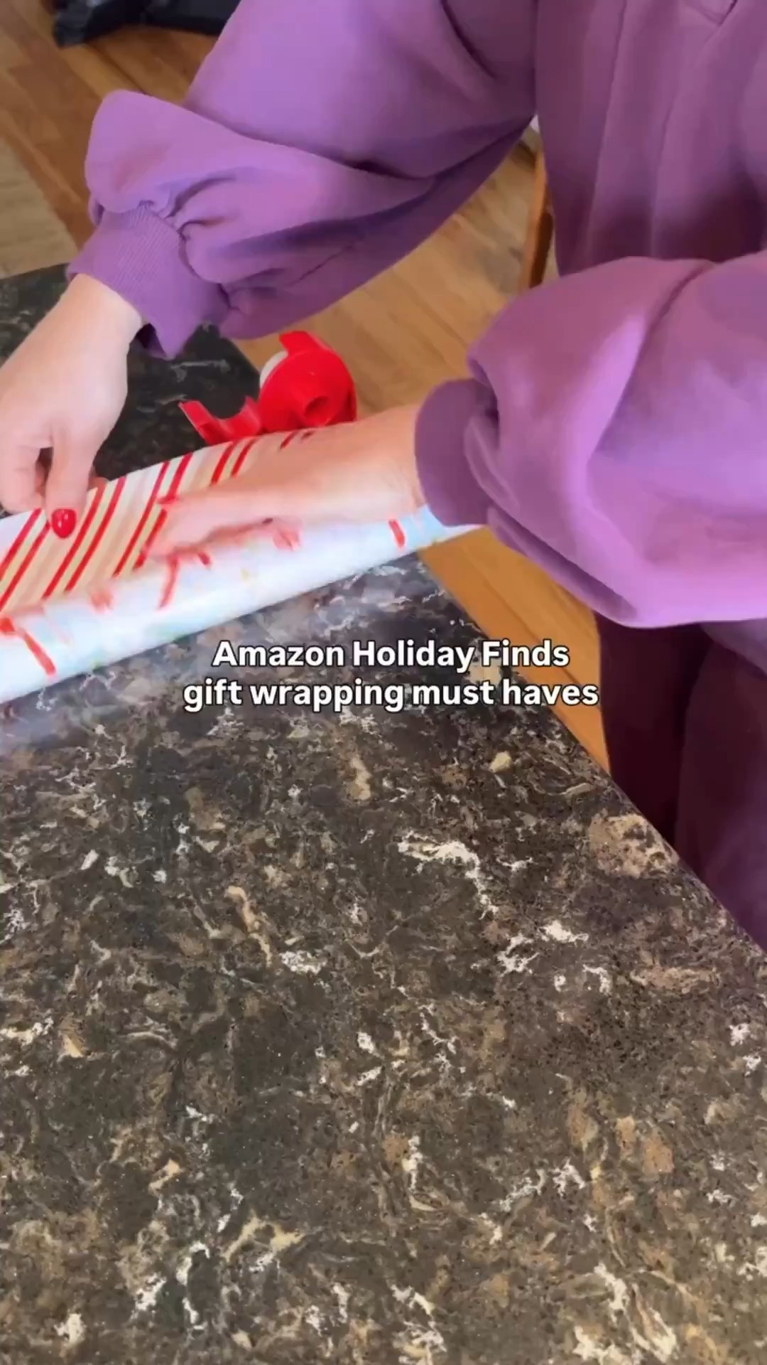 Holiday gift wrapping organization but make it EASY 🎄✨

These Amazon finds seriously make wrapping faster + cuter and more organized!! 

#LTKHoliday #LTKHome #LTKSeasonal
