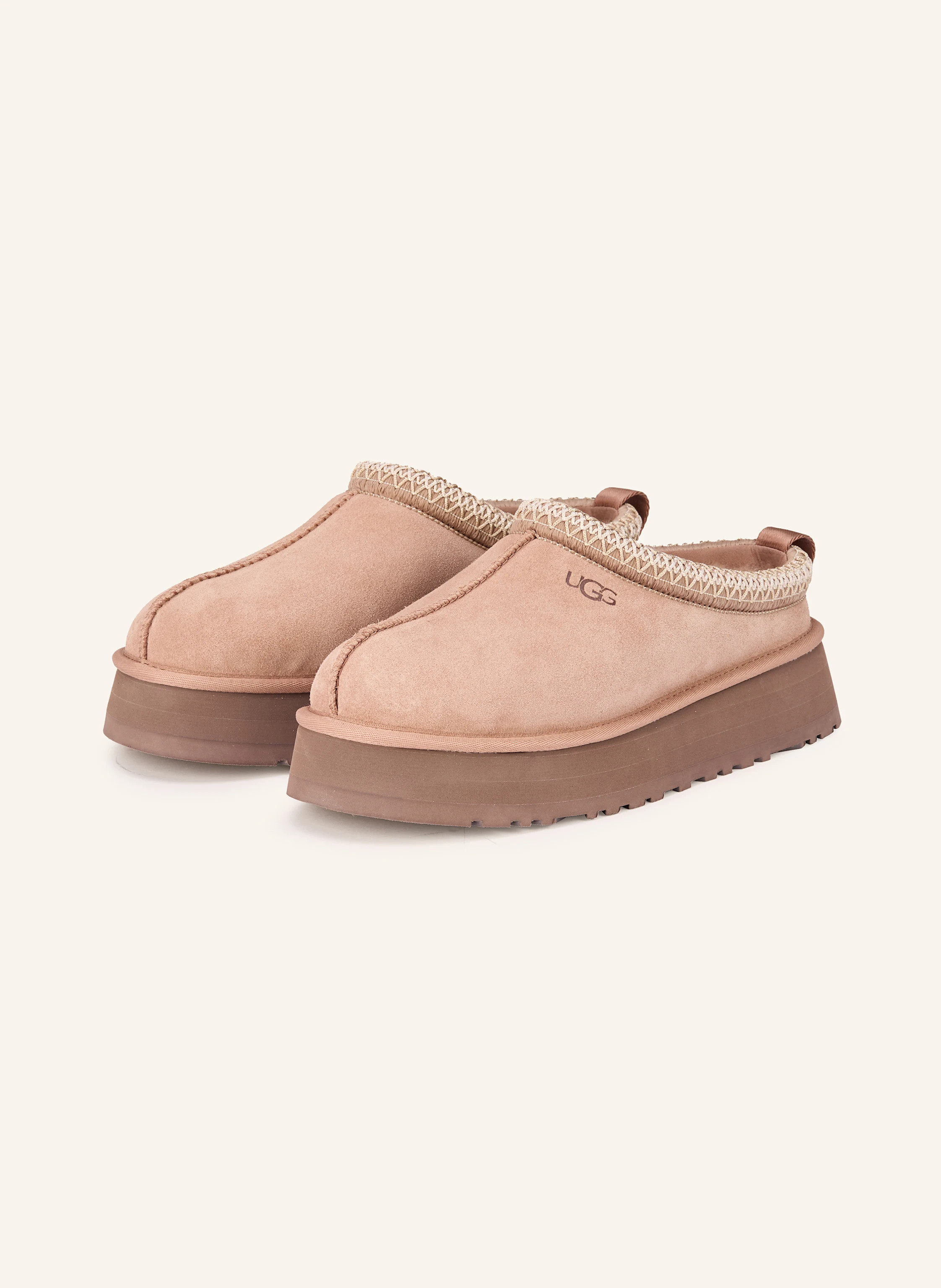 UGG Plateau-Pantoletten TAZZ in rosé | Breuninger (DACH)