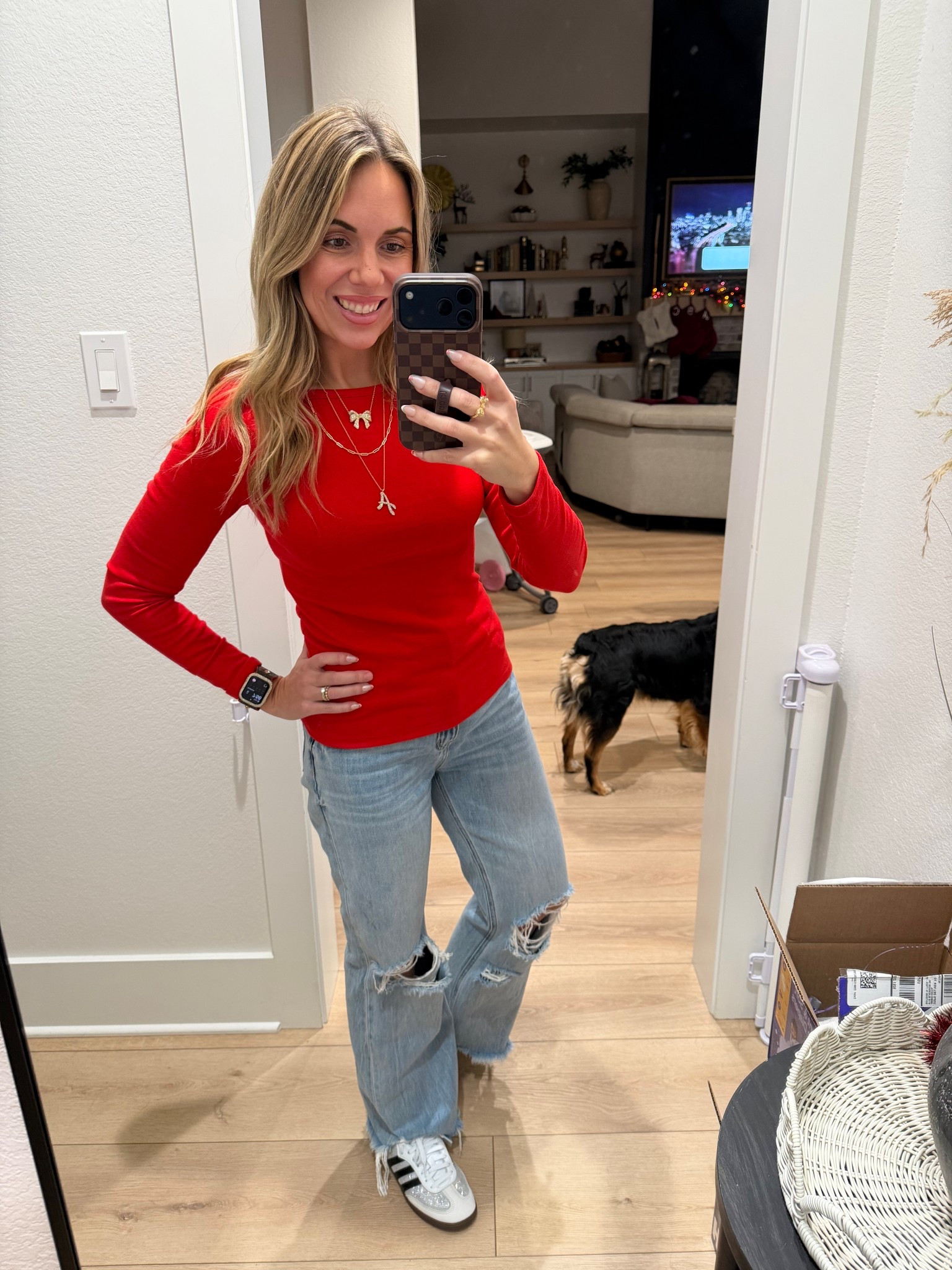 Easy Christmas outfit that’s comfy! 

#LTKHoliday #LTKootd