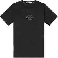 Calvin Klein Men's Monologo T-Shirt in Black, Size Small | END. Clothing | End Clothing (US & RoW)