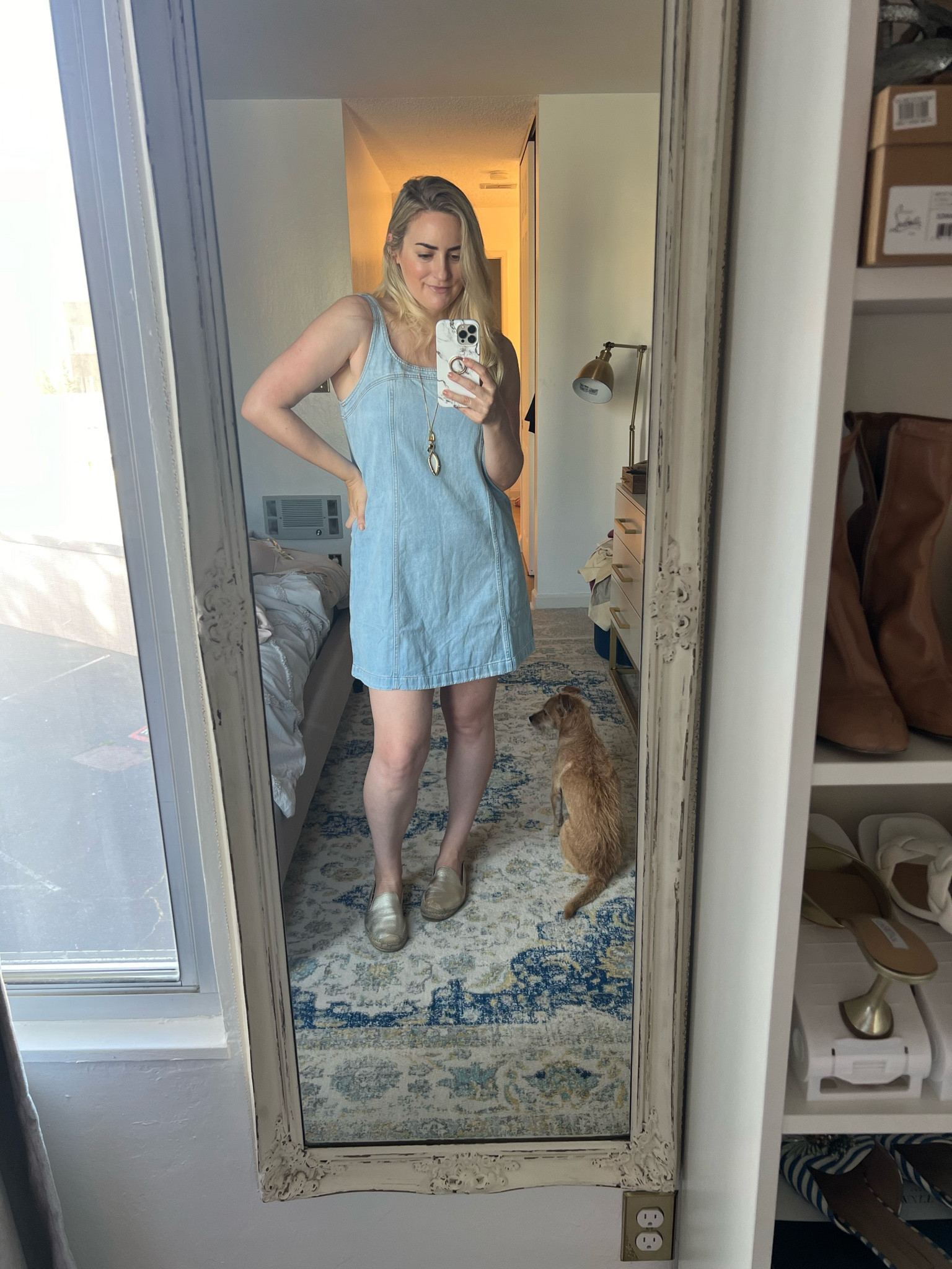 Denim dress | summer dress | Madewell | cute summer dresses 