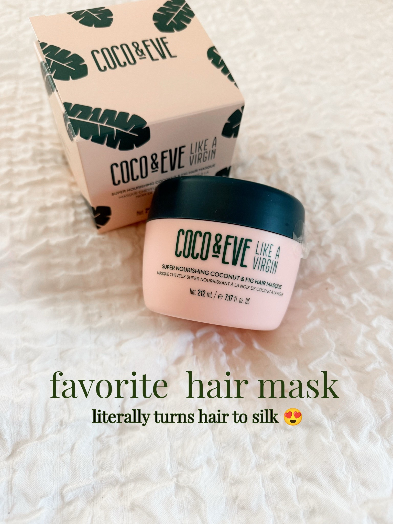 I love this hair mask! 😍

Tip - apply it on hair wash days in the morning and tie back hair for the day. Rinse out and shampoo and condition as normal! #ltkbeauty #amazonfinds #amazon #hairmask @Coco & Eve

#LTKmomlife #LTKOver40 #LTKBeauty
