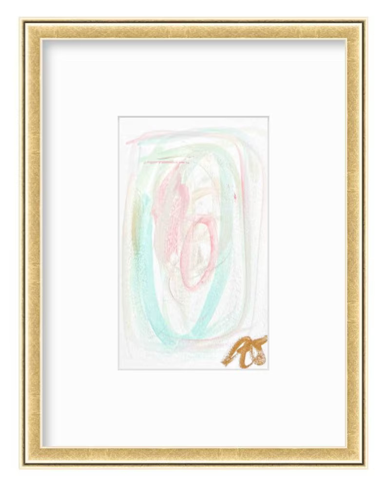 Abstract Watercolor Painting Set of 3 5x7 White Mat - Etsy | Etsy (US)