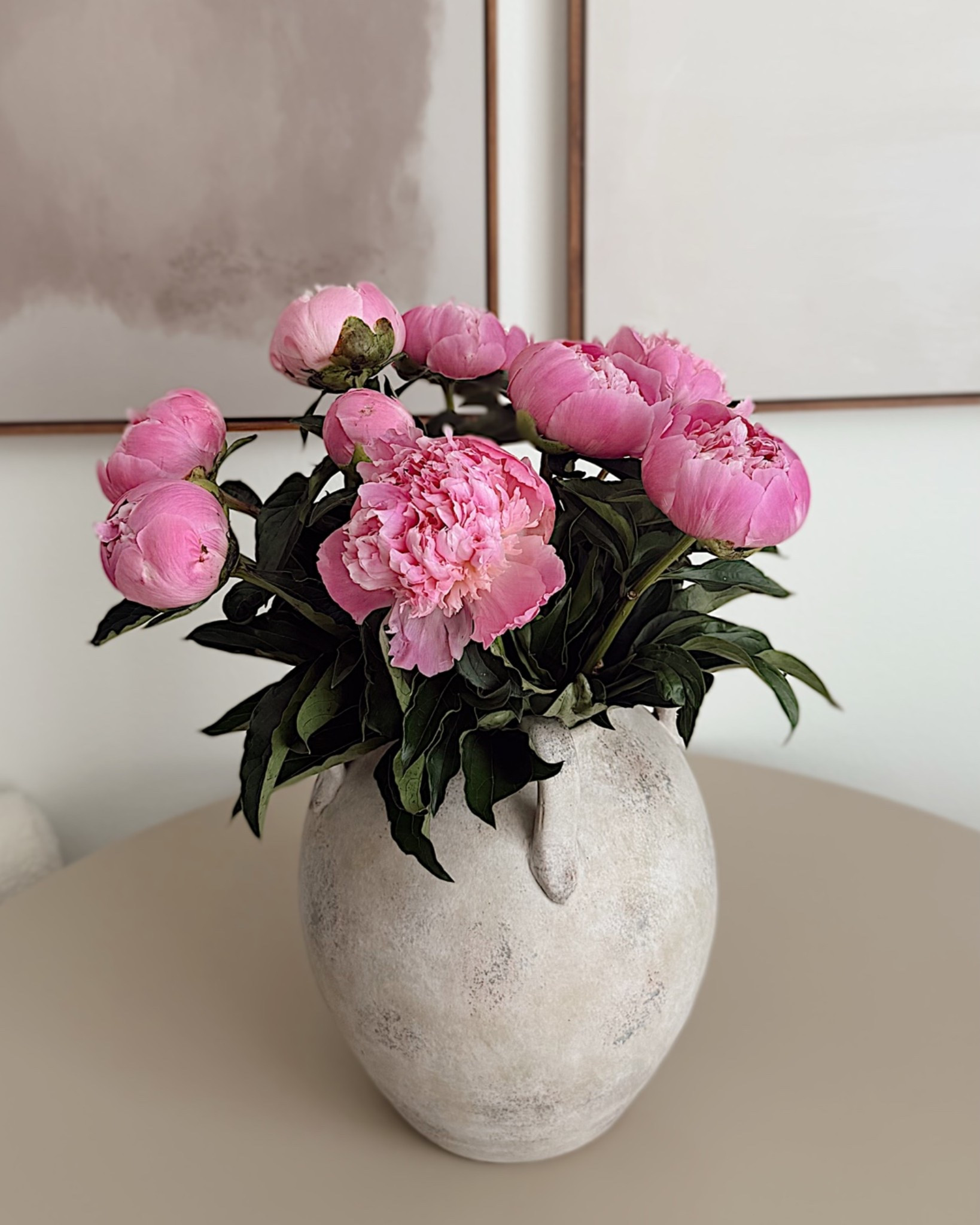 Peony season! 🌸 This rustic vase has been my favorite for any kind of flowers!

#LTKSeasonal #LTKHome