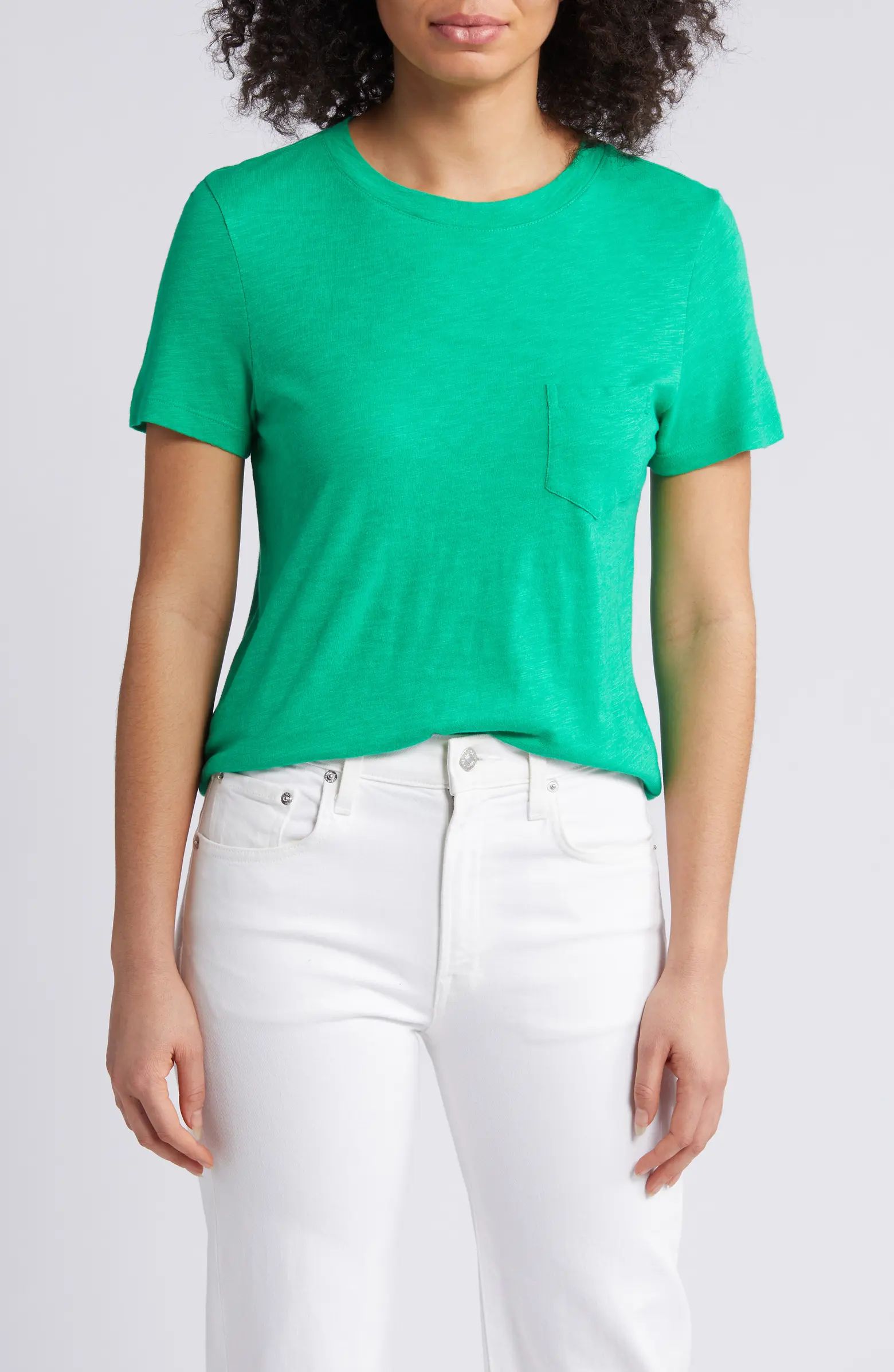 Core Slub Crewneck T-Shirt | Nordstrom