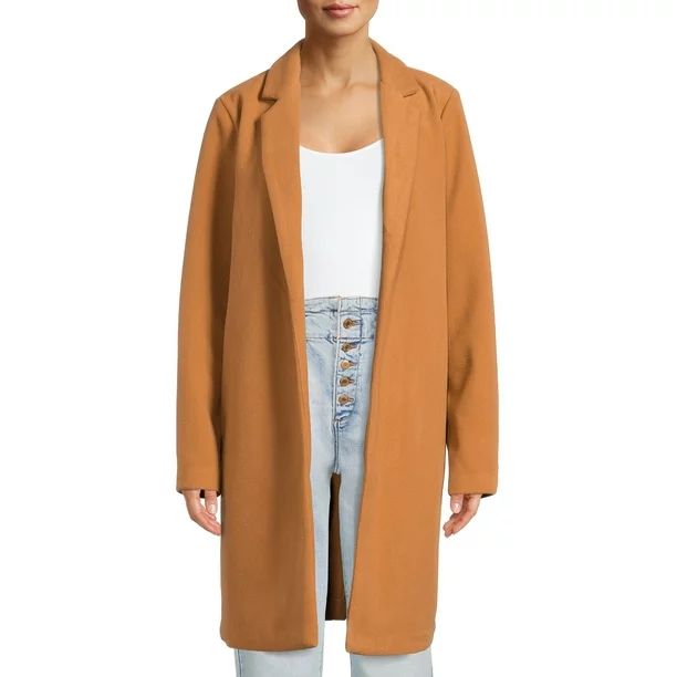 Mark Alan Women's Single-Breasted Belted Peacoat | Walmart (US)