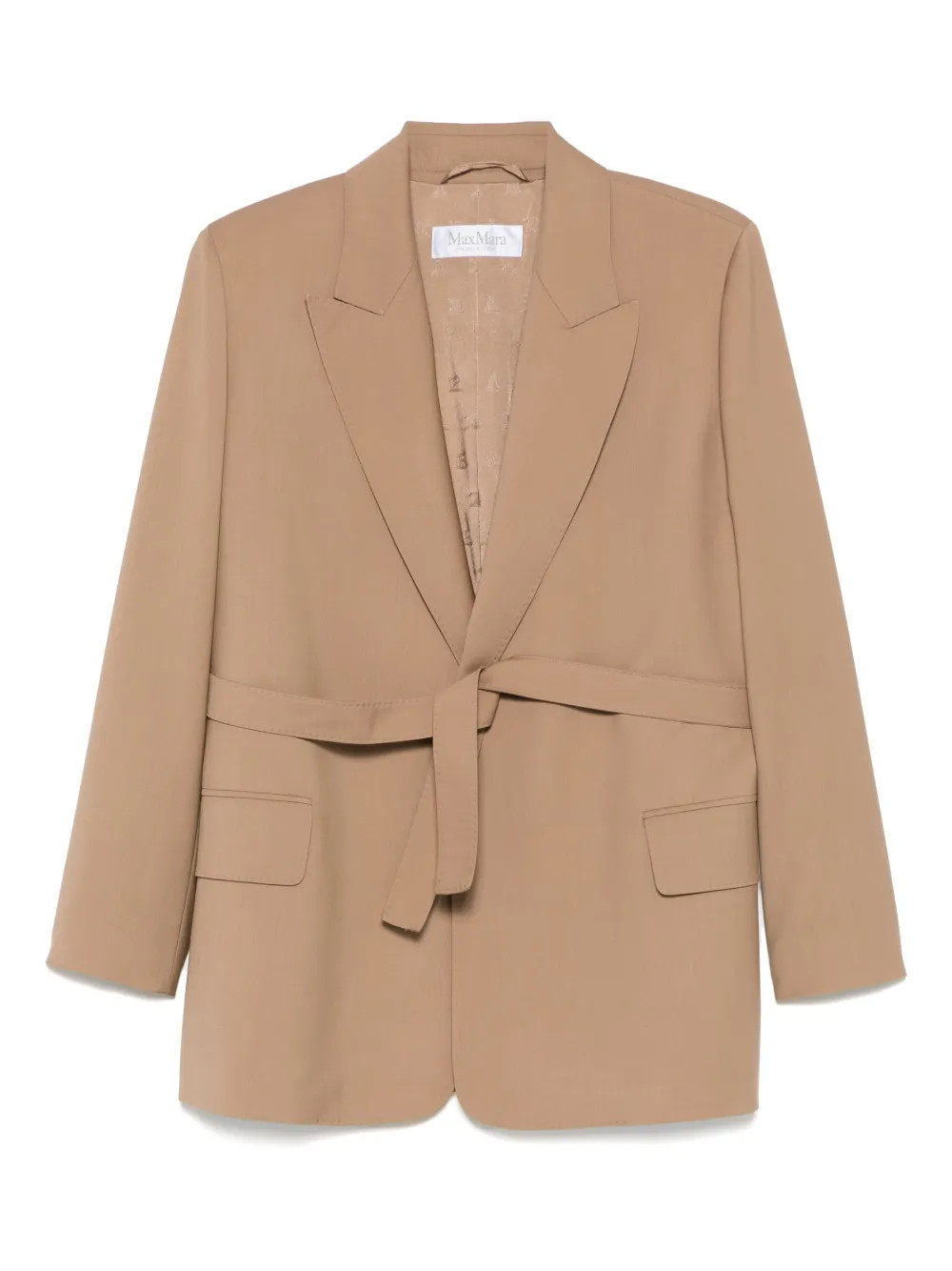 Max Mara single-breasted Blazer | Neutrals | FARFETCH | Farfetch Global