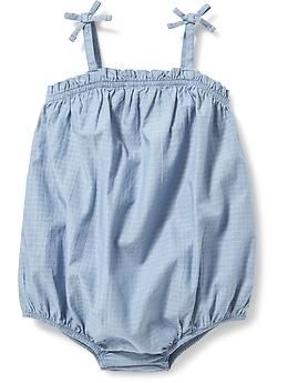 Chambray Bubble One-Piece for Baby | Old Navy US