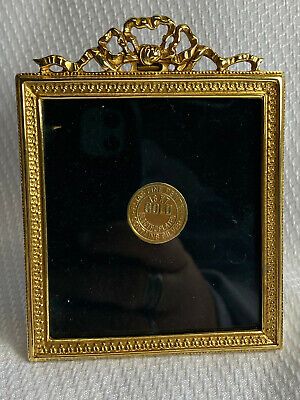 18KT Gold Electroplated ELIAS Fine Pewter No.1681 USA  Picture Photo Frame | eBay US