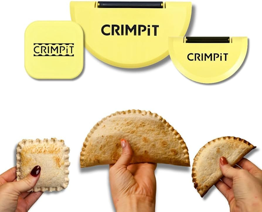 CRIMPiT Tortilla + Sandwich Bundle - Large & Small Tortilla Sealers + Sandwich Sealer - For 10-12... | Amazon (US)