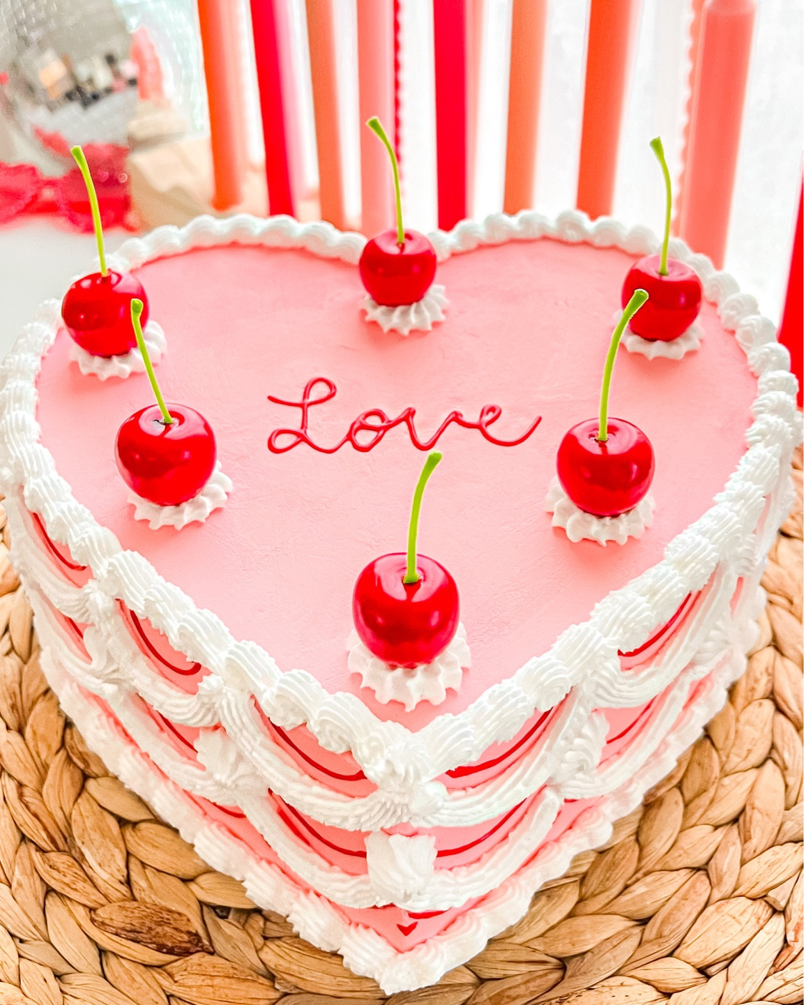 Fake Cake For Valentines Day Decor/Photoshoot💓

#LTKhome #LTKSeasonal #LTKparties