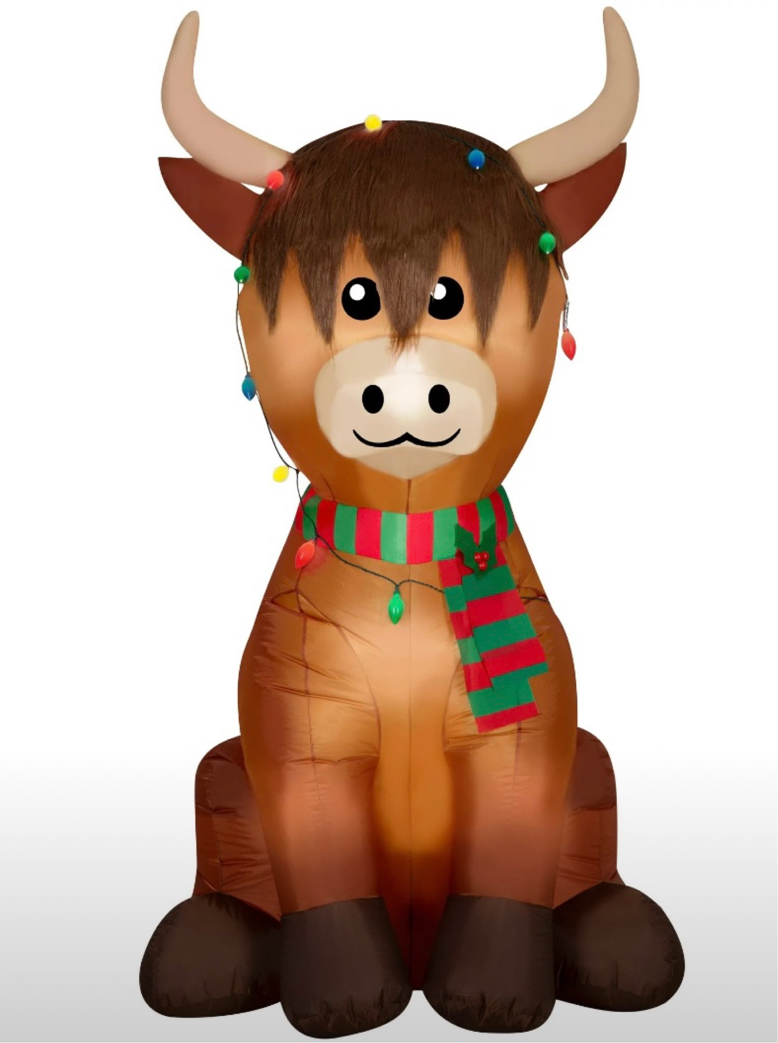 Highland cow 6 foot blow up decorations 

#LTKHoliday #LTKfindsunder50 #LTKhome