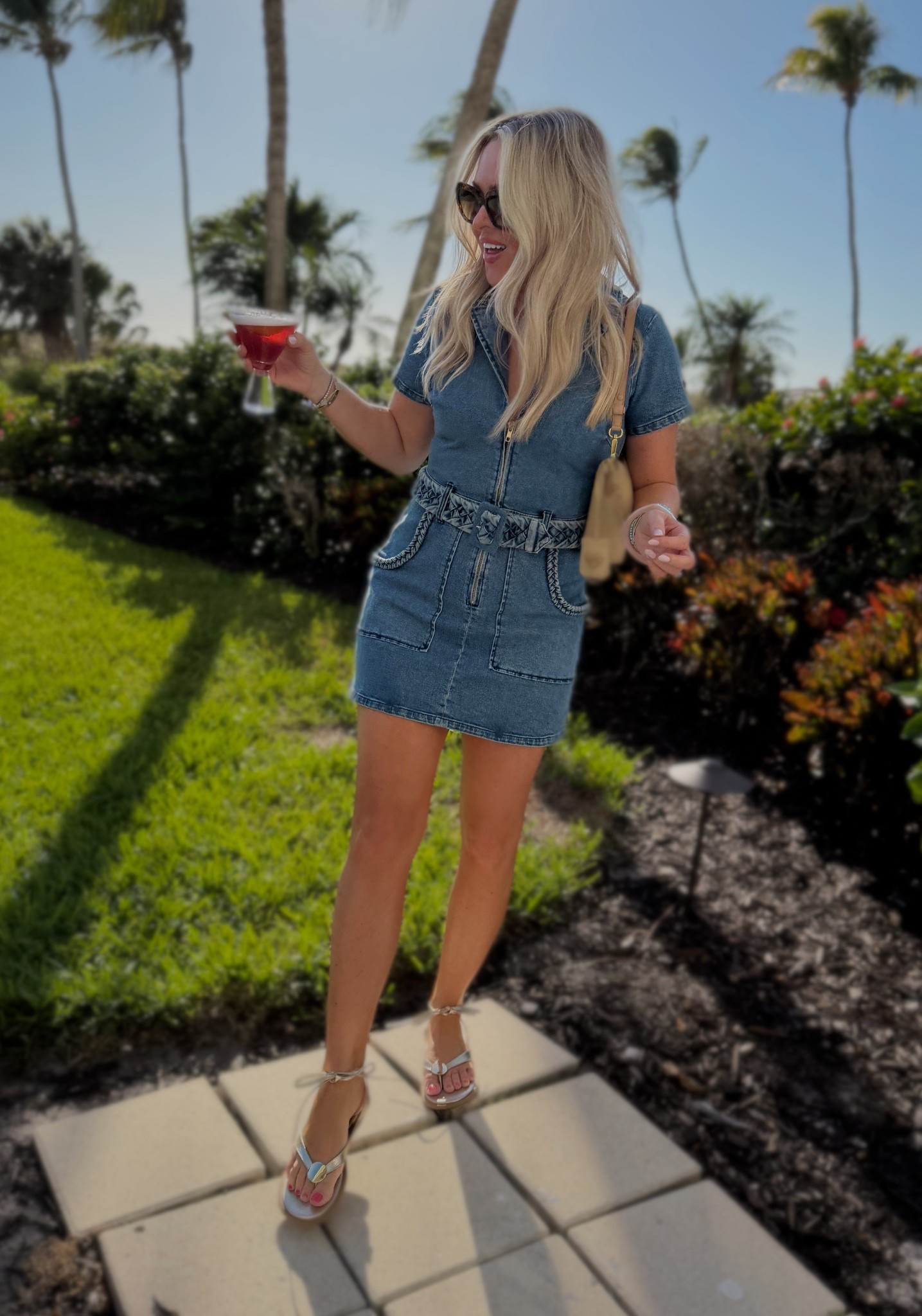 OOTD- I did medium for length - very soft and comfy! You will love this one! Can also swap the belt! 

Dress. Denim dress. Spring 2026. Spring dress. 


#LTKOver40 #LTKootd #LTKSeasonal