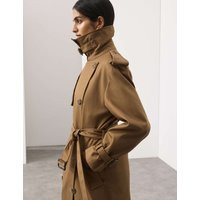 Autograph Pure Cotton Longline Trench Coat Caramel | Marks & Spencer (UK)