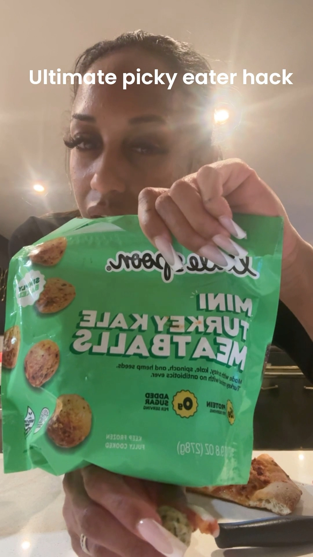 With 2 picky eaters, here’s my hack to sneak in some veggies on pizza night!

I tried the Turkey Kale Meatballs from Little Spoon and she loved it! 

15g of protein with 0 added sugar sounds like a win to me! 

#LTKmomlife #LTKKids