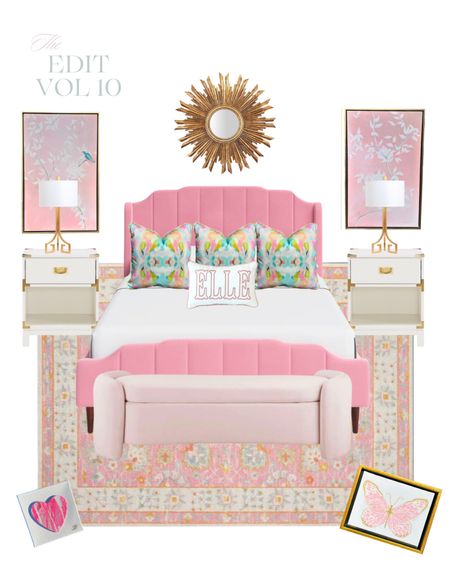 Sophisticated teen/ college bedroom with blush accents!
All artwork is available on Mkdeckerdesigns.com 

🌸The Edit Vol. 10 is where sophistication meets girly and FUN!! It doesn’t get any more classic than our beautiful “Chinoiserie Collection”, and this room is not only timeless but also fresh, happy, and colorful! ✨
Our new “Spring Fever” square pillows pair perfectly with the Blush Chinoiserie Panels and add in some extra color and POP!! 💥
For EXACT links to this room visit my LTK page Mkdeckerdesigns (or check my highlight “The Edit” - all of these items are very affordable and beautiful!! 
✅Be sure to SAVE this post for future inspo on your new room planning!! 
🌸To shop our latest artwork and pillow collection check out Mkdeckerdesigns.com and enjoy free shipping on all orders over $35!! I can’t wait to see the amazing rooms that you create and I hope this visual and links help to give you a jumpstart!! 🙌🏻

#LTKhome #LTKfindsunder100 #LTKstyletip