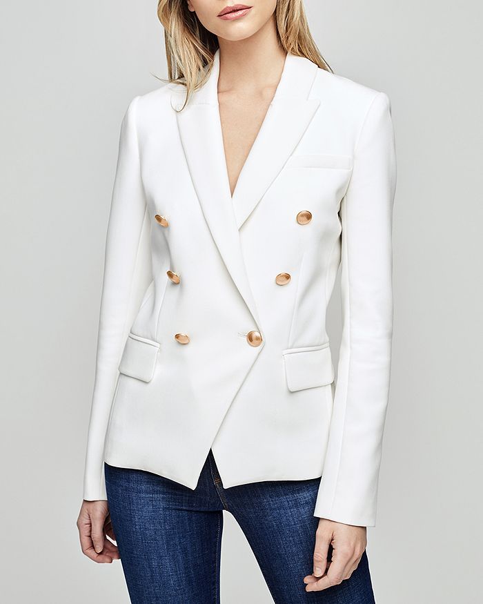 L'AGENCE Kenzie Double-Breasted Blazer Women - Bloomingdale's | Bloomingdale's (US)