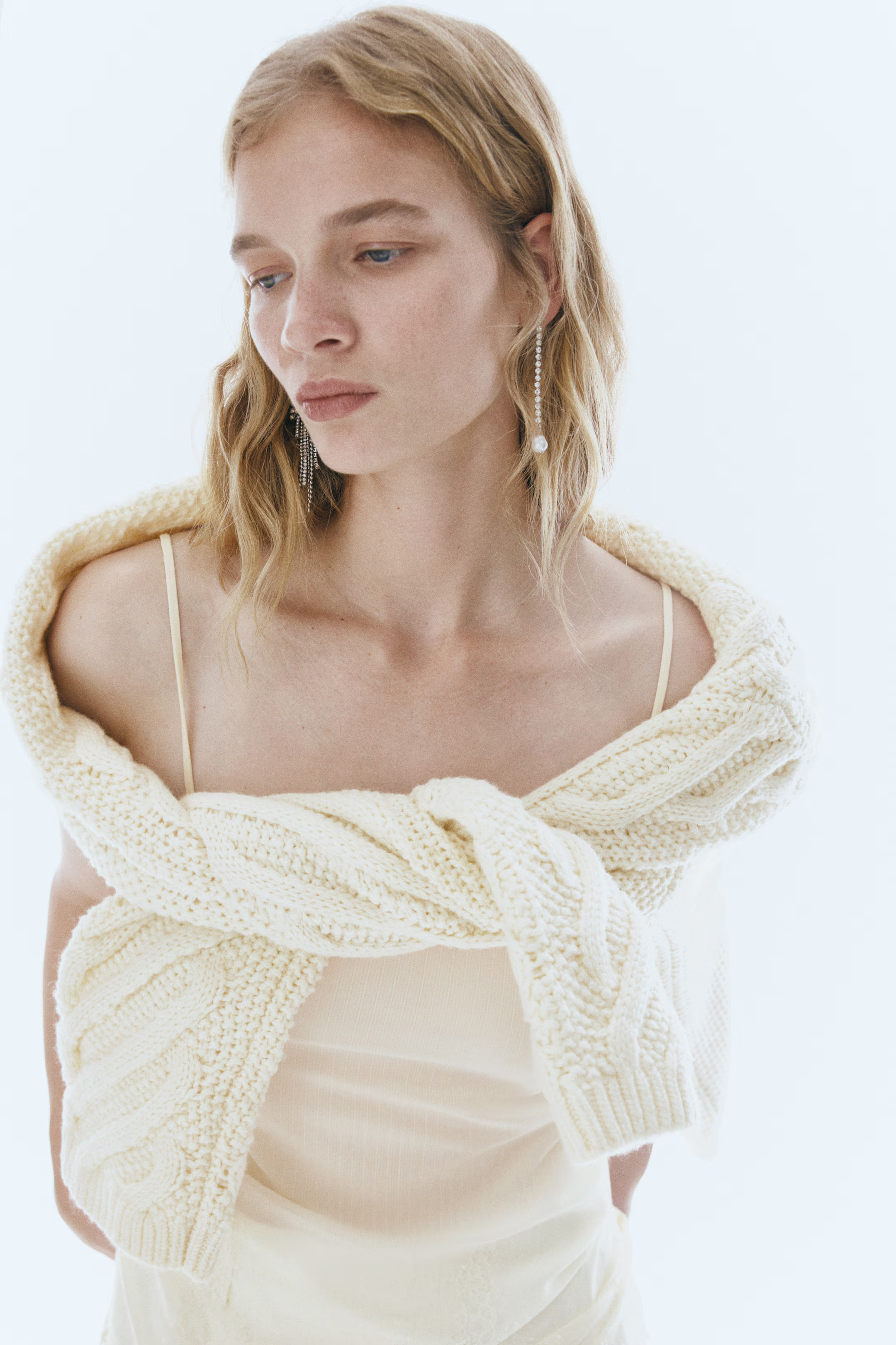 Lace-Trimmed Camisole Top | H&M (US + CA)