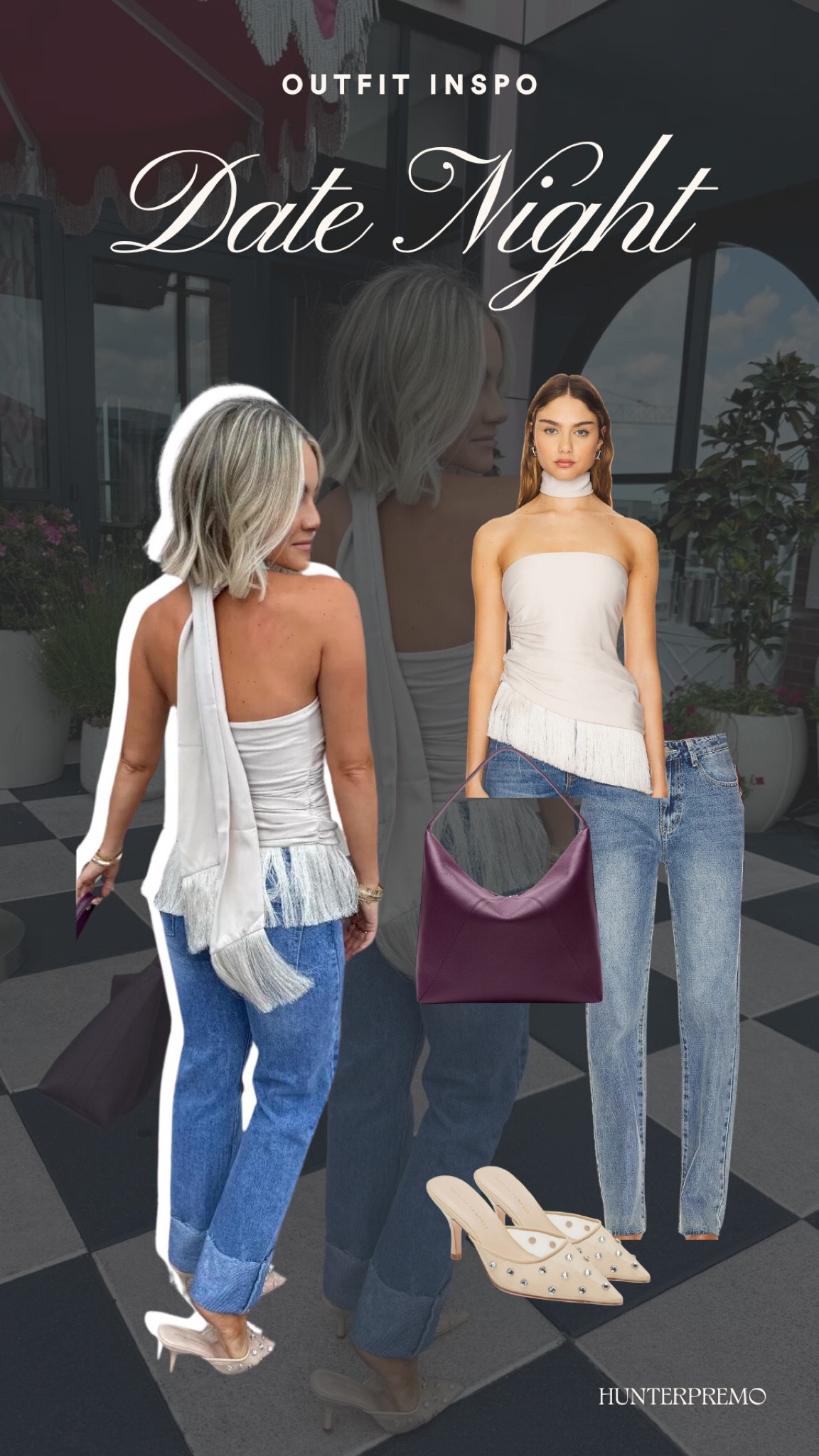 Date night outfit inspo! Jeans, fall outfit, studded heels

#LTKShoeCrush #LTKStyleTip