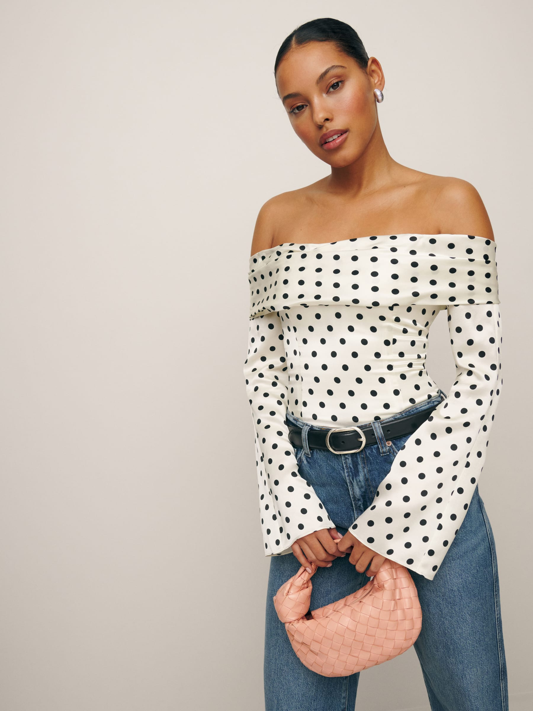 Niri Silk Top | Reformation (Global)
