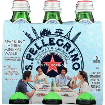 San Pellegrino Sparkling Mineral Water 6x250ml - Case of 4 - 50.7 fl oz | Target
