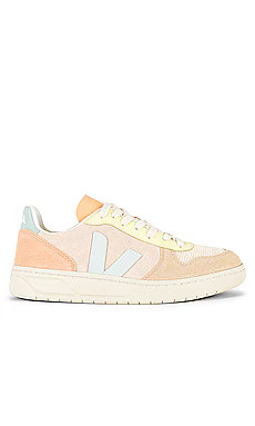 Veja V-10 Sneaker in Sable & Menthol Multico from Revolve.com | Revolve Clothing (Global)
