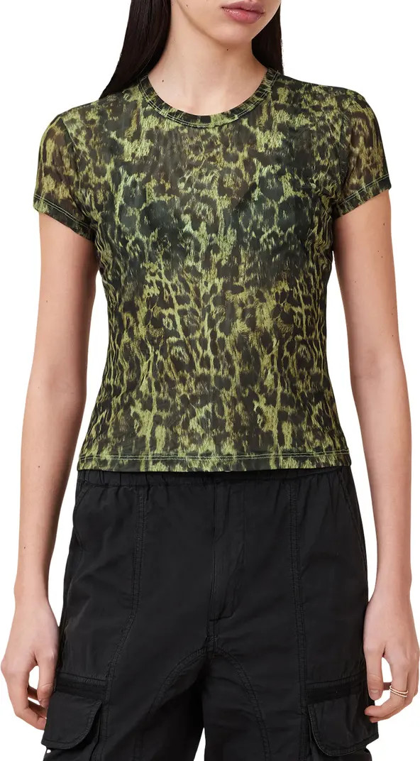 AllSaints Ellie Mesh T-Shirt | Nordstrom | Nordstrom