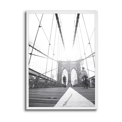 Master & Co. 20"x28" Highline Picture Frame White: Traditional Style, Rectangle, Sawtooth Mount, ... | Target