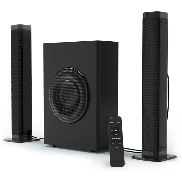 DR. J ProfessionalDR.J Professional Soundbar with Subwoofer, 2.1 CH Separable Sound Bars for TV, ... | Walmart (US)