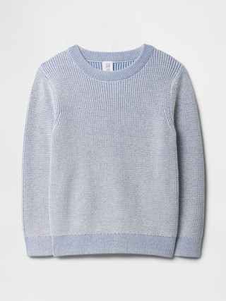 babyGap Plaited Crewneck Sweater | Gap Factory