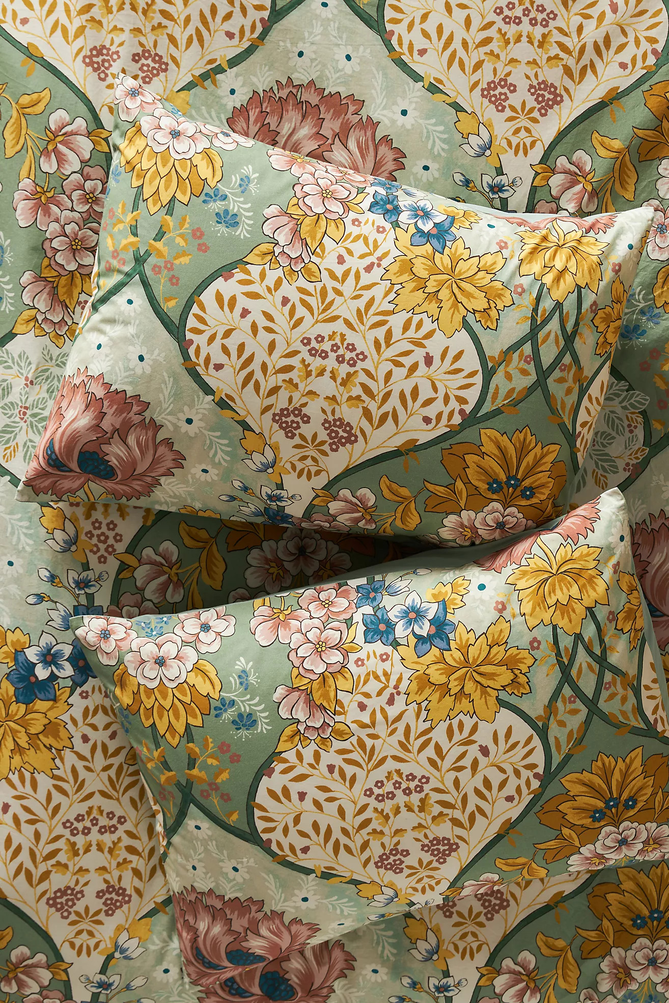 Besiana Organic Percale Shams, Set of 2 | Anthropologie (US)