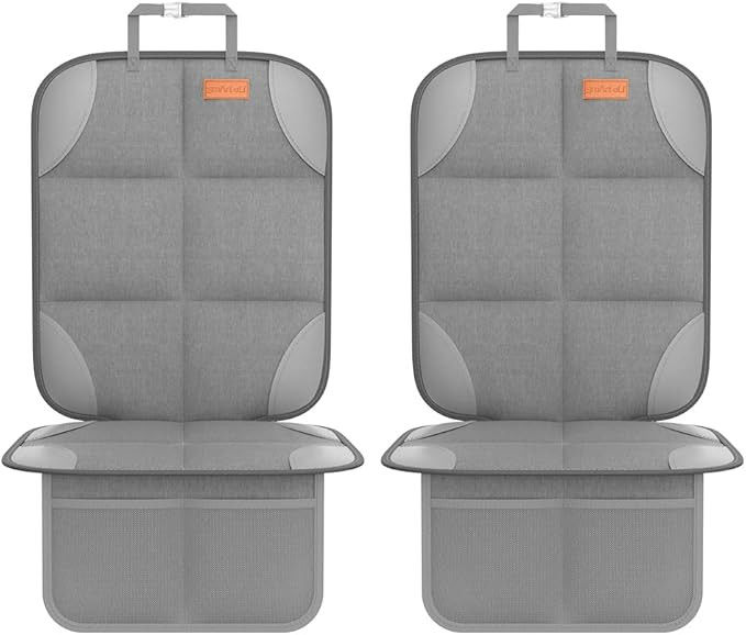 SMART ELF2 Pack Car Seat Protector-600D Fabric Waterproof Carseat Protector with Thicily Padded t... | Amazon (US)