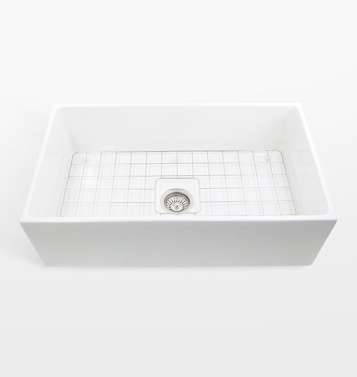 Frost Fireclay Single Kitchen Sink | Rejuvenation