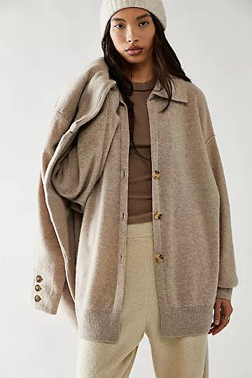 Swim Too Deep Cashmere Cardi | Free People (Global - UK&FR Excluded)